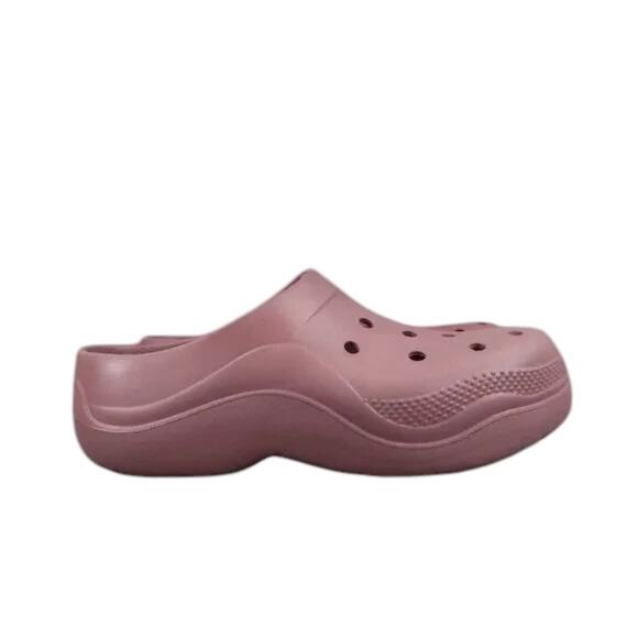 Steve Madden Shoes Women 9 Clog Slip On Scuff Mauve Comfort Rubber Casual Trendy - Picture 1 of 14